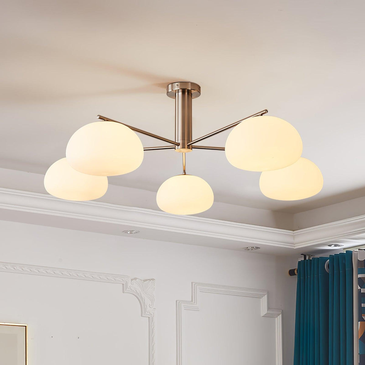 Celeneon lampadario in vetro lusso