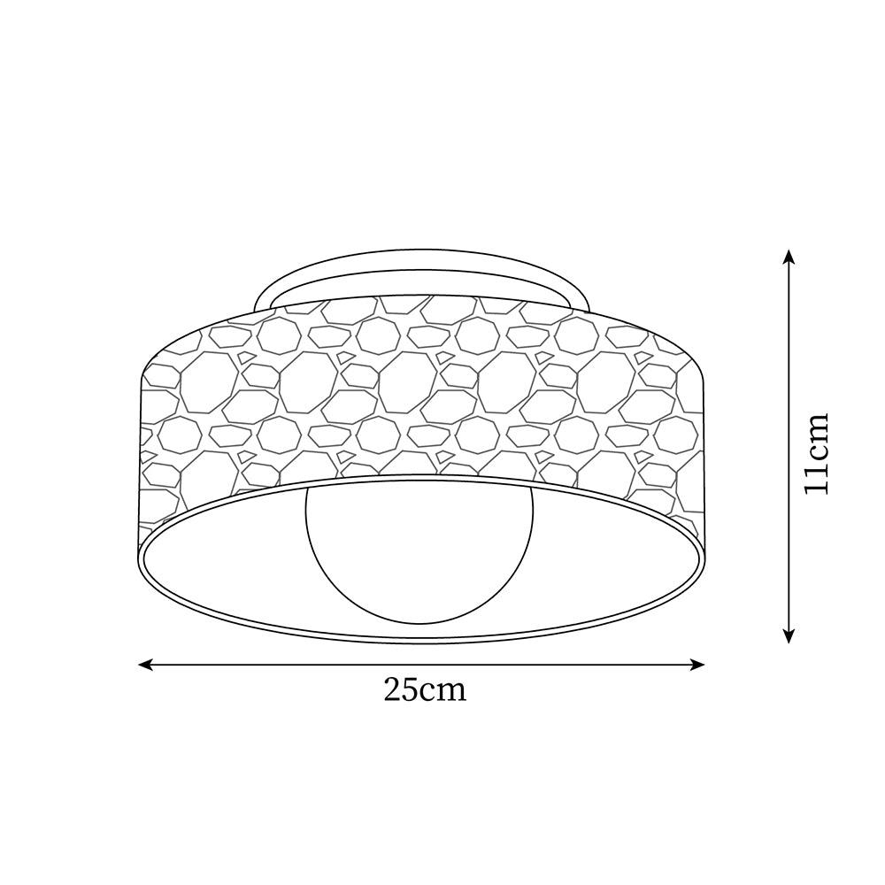 Zevius lampada da soffitto