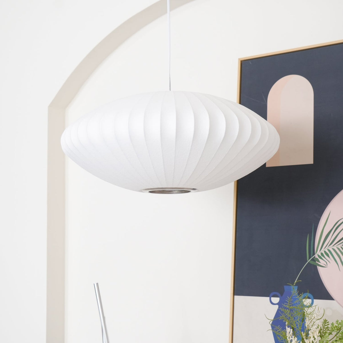Elaeniella lampada a sospensione Bubble Geometric a globo