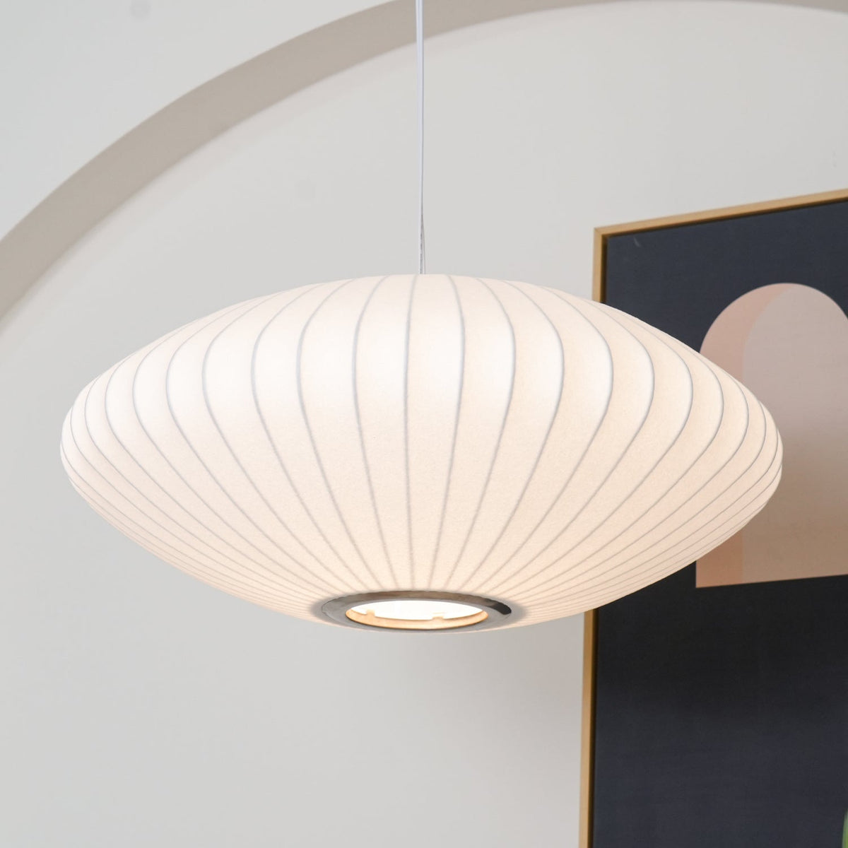 Elaeniella lampada a sospensione Bubble Geometric a globo
