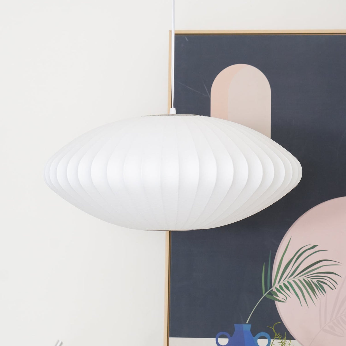 Elaeniella lampada a sospensione Bubble Geometric a globo