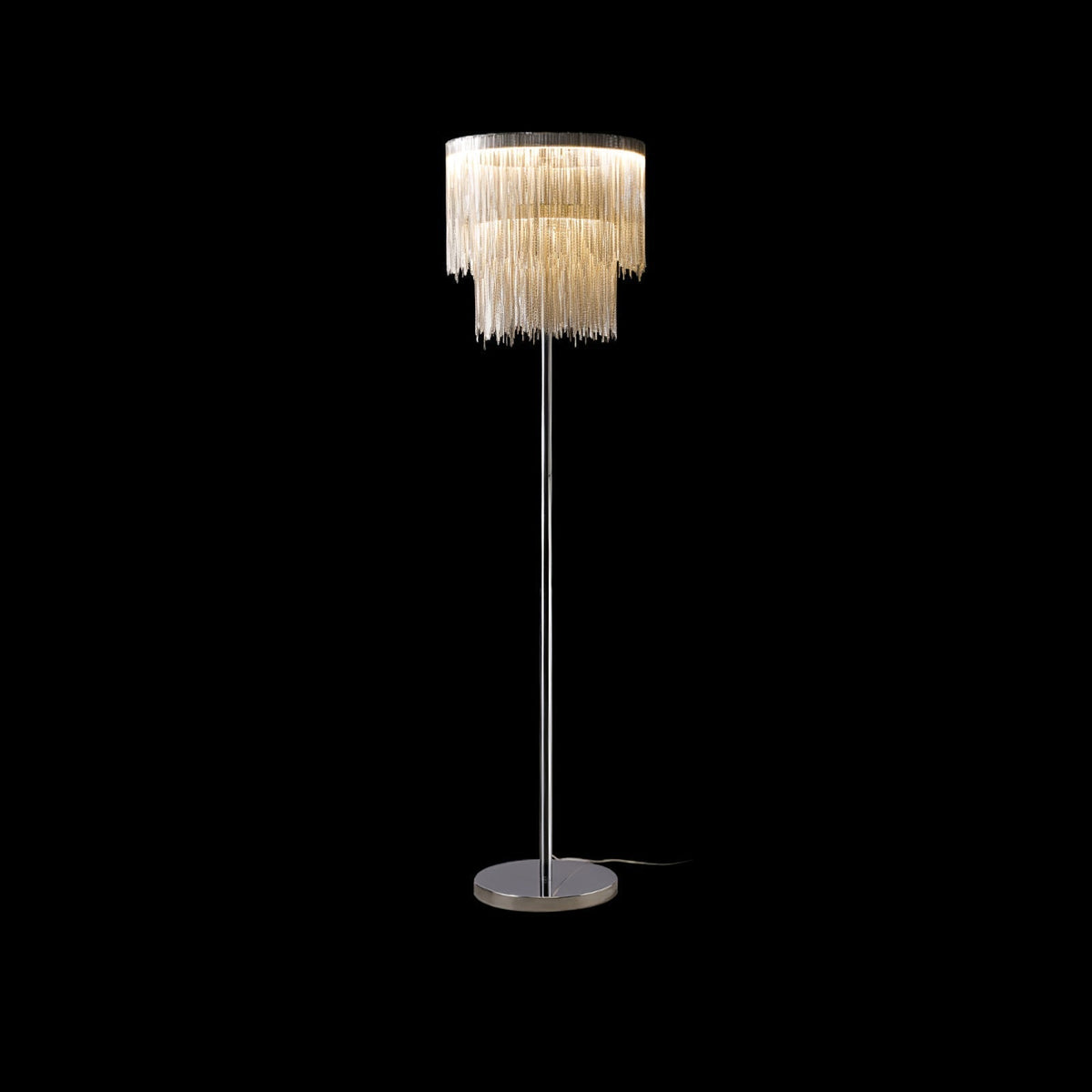 Fringe lampada da terra Catena Tasselli
