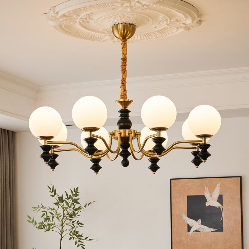 Ordore lampadario in legno Eleganza Tradizionale vintage