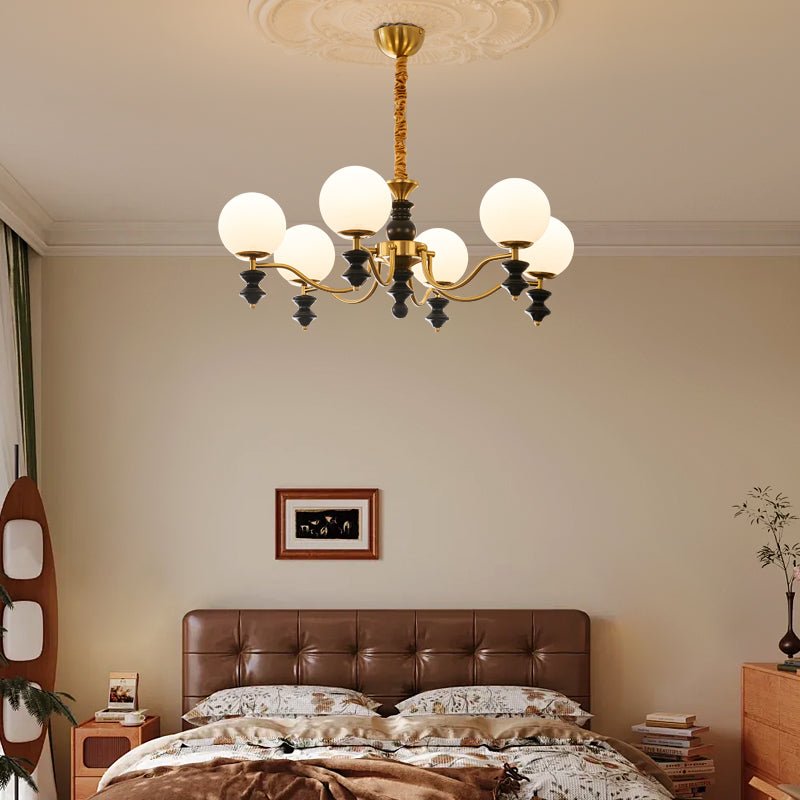 Ordore lampadario in legno Eleganza Tradizionale vintage