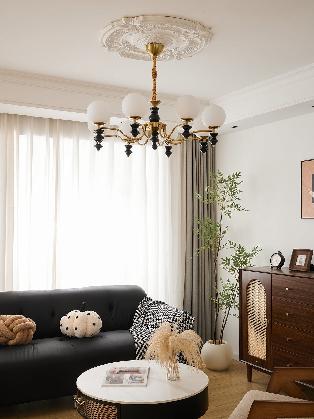 Ordore lampadario in legno Eleganza Tradizionale vintage