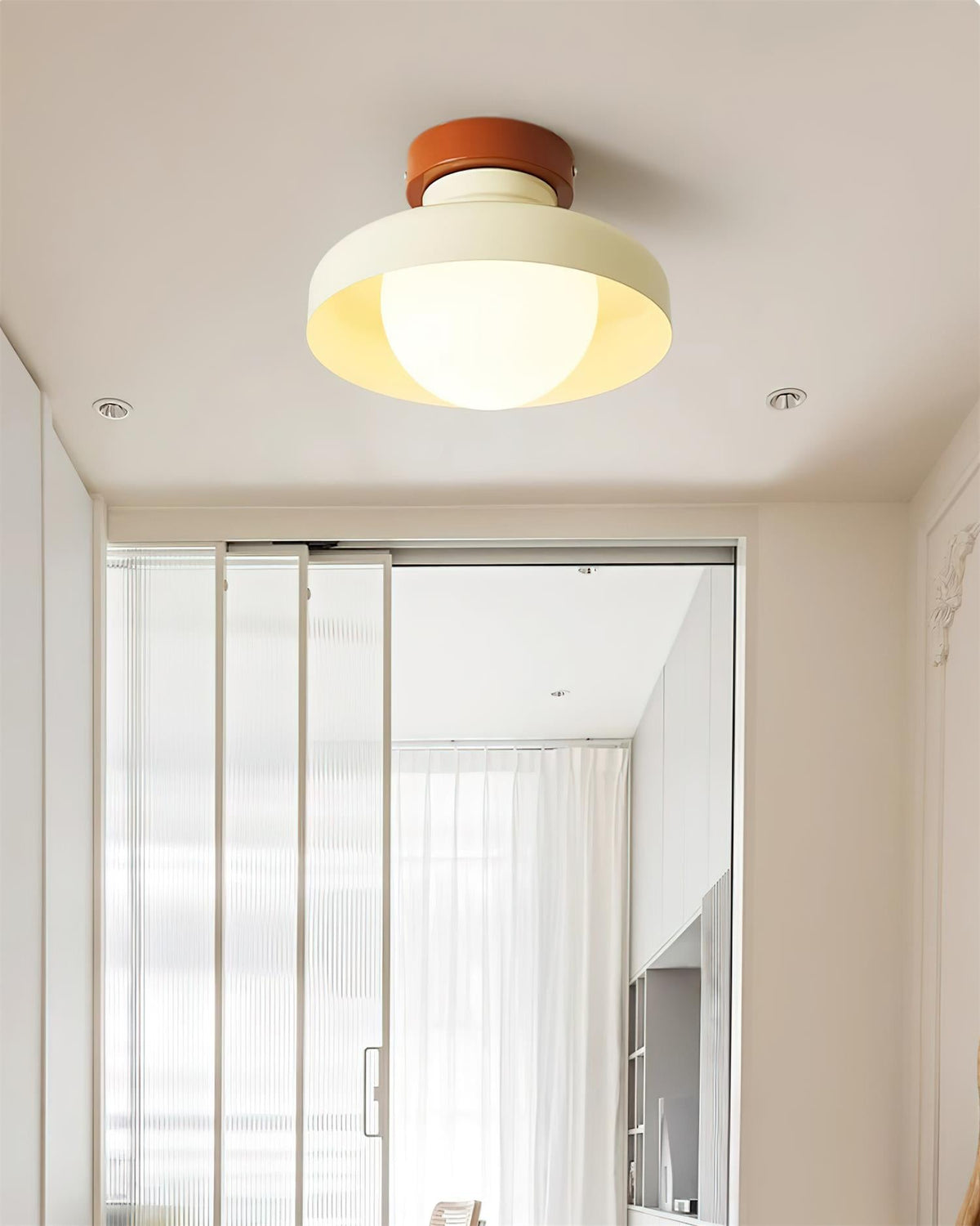 Valaneria lampada da soffitto plafoniera in metallo Blu