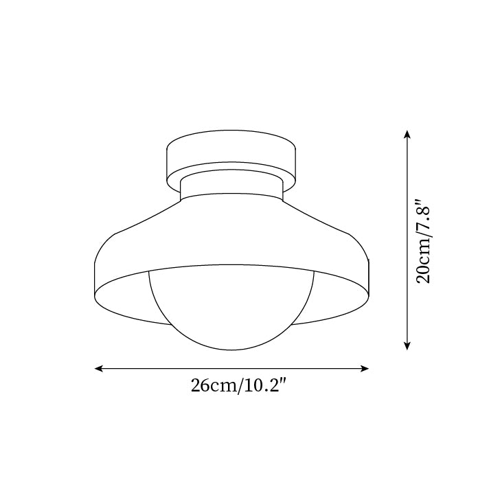 Valaneria lampada da soffitto plafoniera in metallo Blu