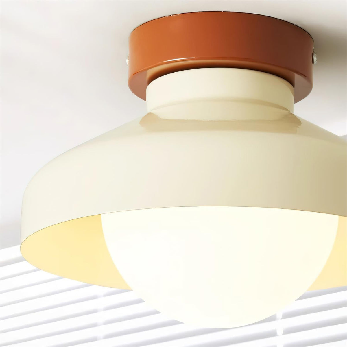 Valaneria lampada da soffitto plafoniera in metallo Blu