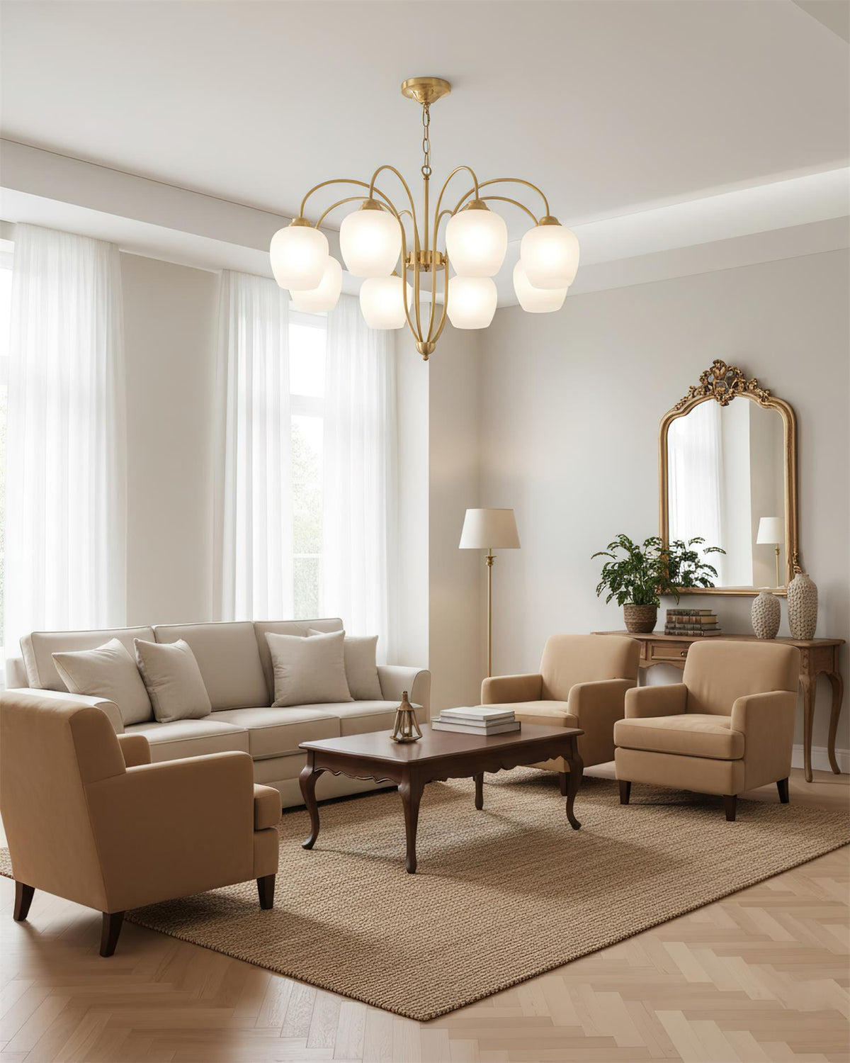 Noruian lampadario Petiole