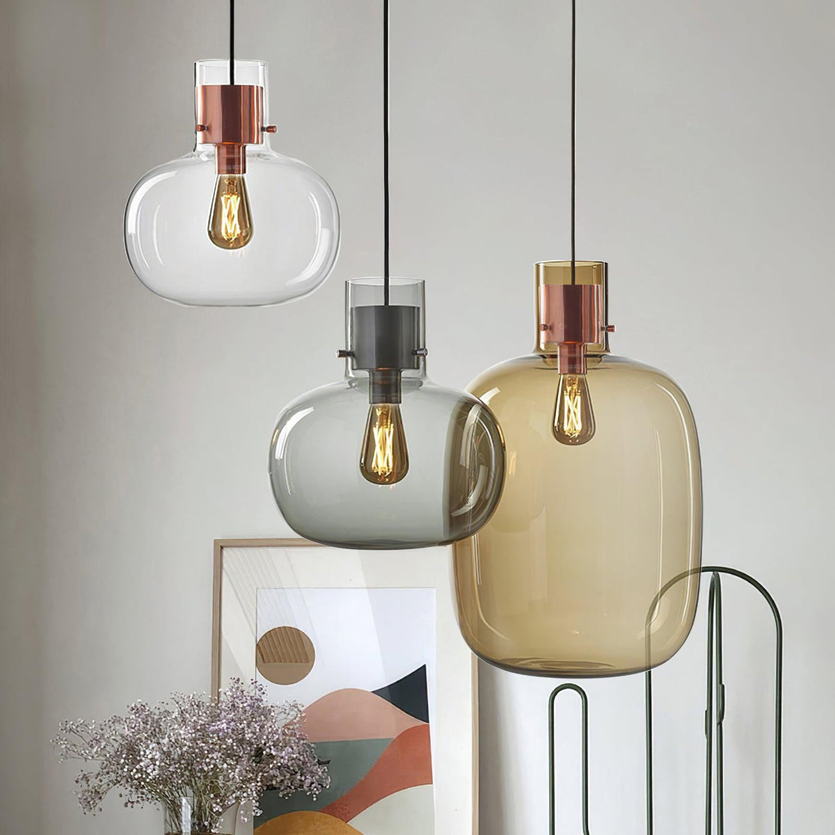Drio lampada a sospensione industriale classica
