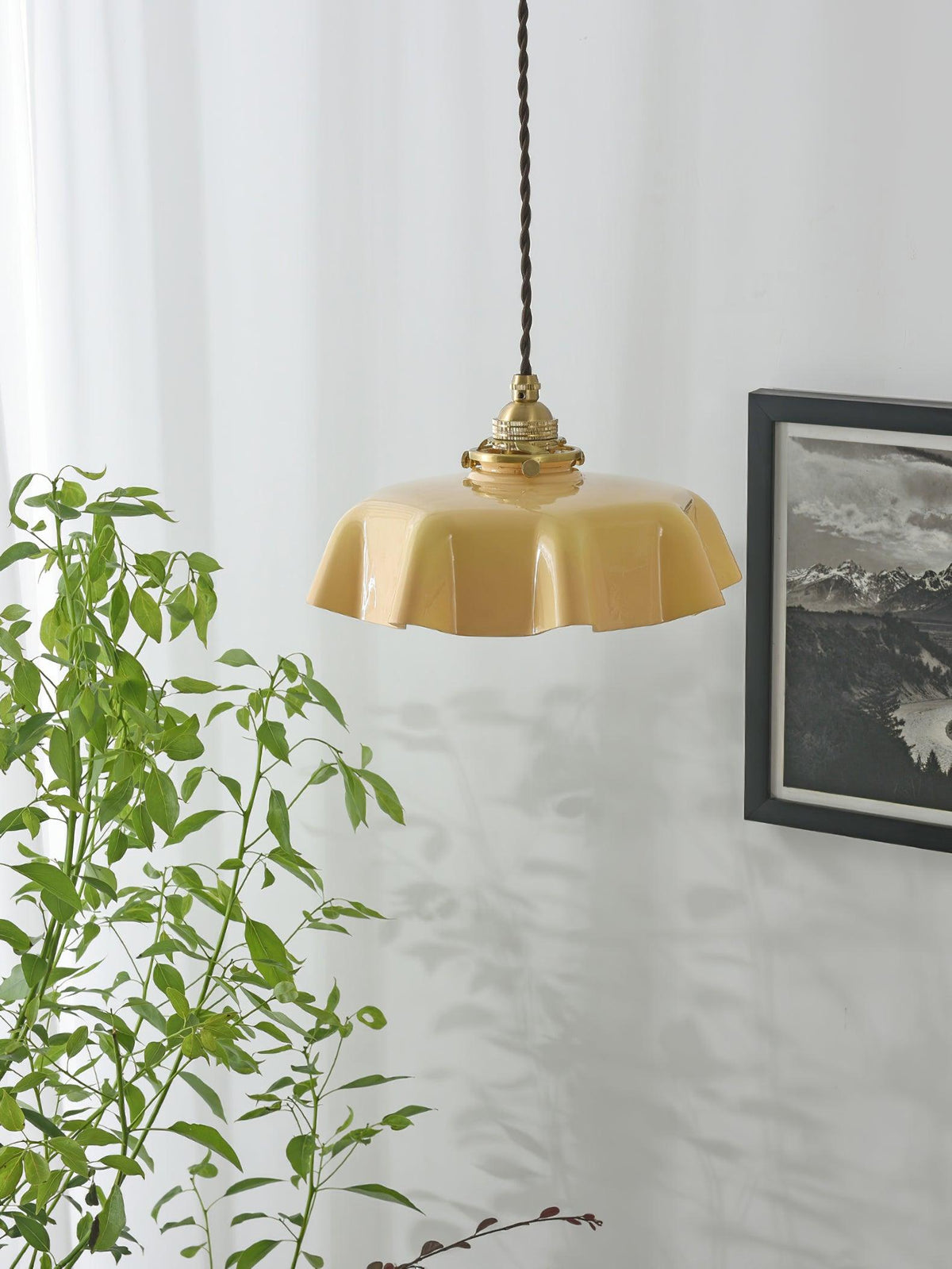 Liorivora lampada a sospensione fiore Francese per sala da pranzo