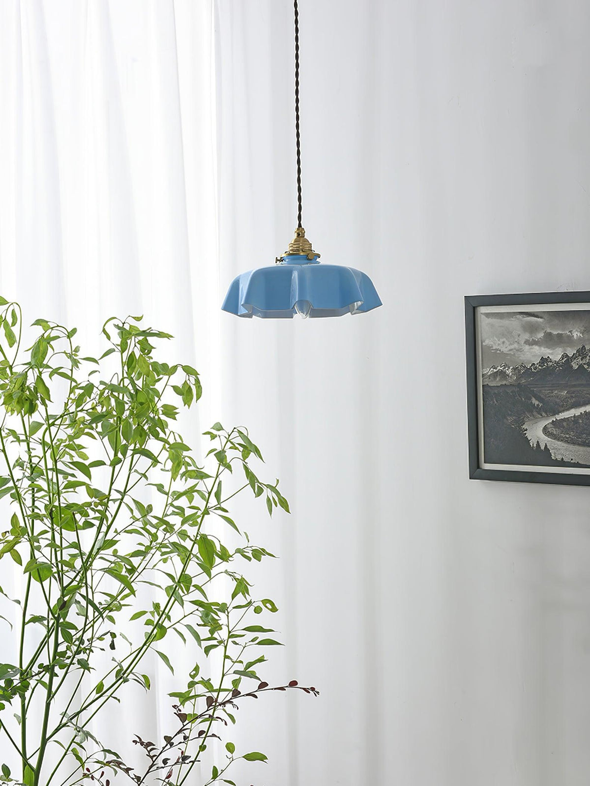 Liorivora lampada a sospensione fiore Francese per sala da pranzo