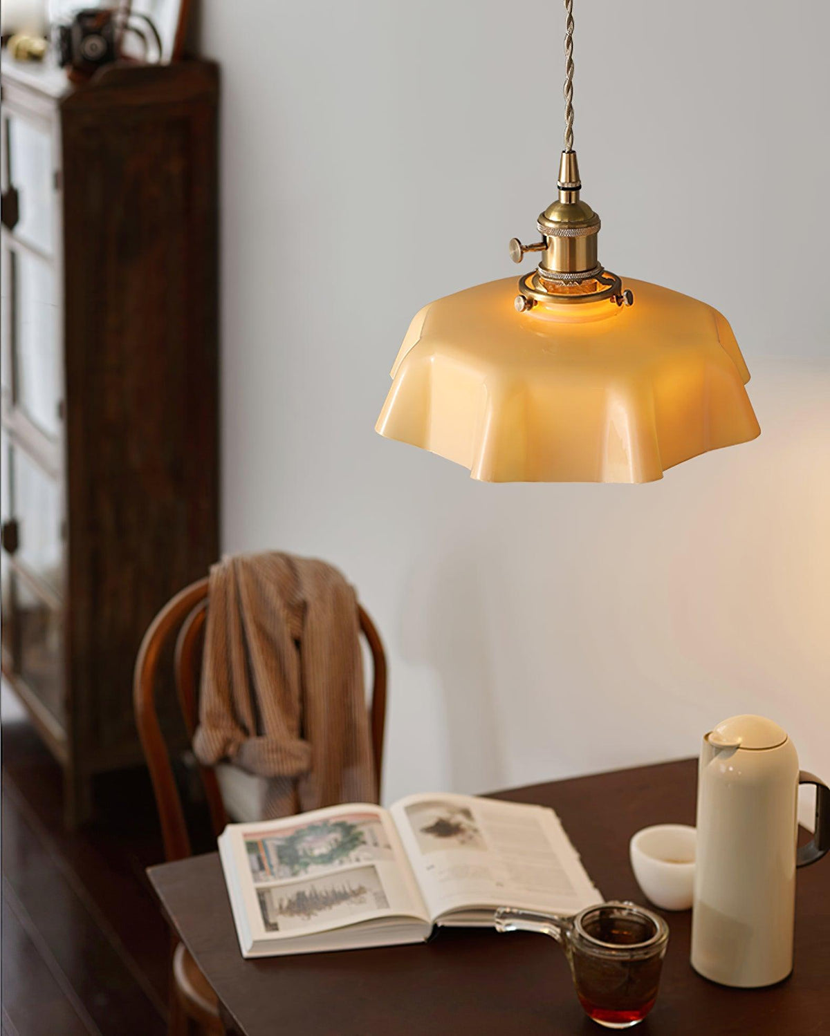 Liorivora lampada a sospensione fiore Francese per sala da pranzo