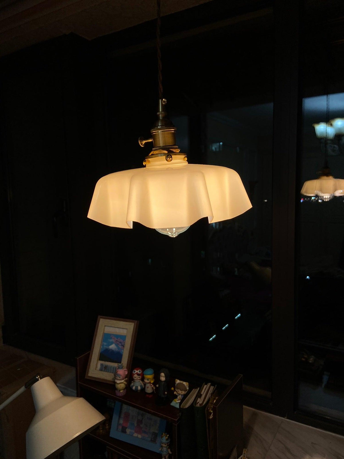 Liorivora lampada a sospensione fiore Francese per sala da pranzo