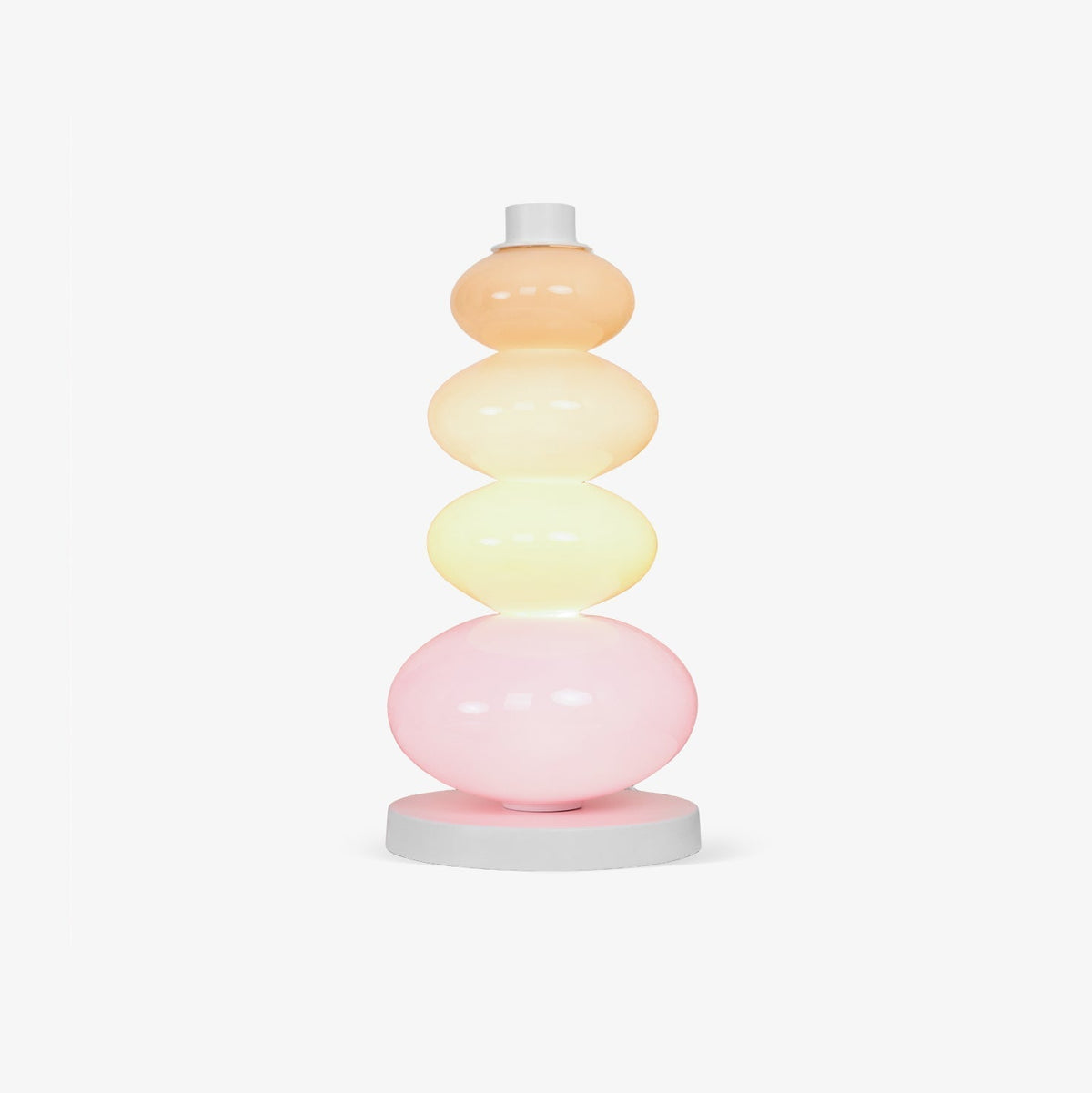 Nimbx lampada da tavolo in marmo artistico