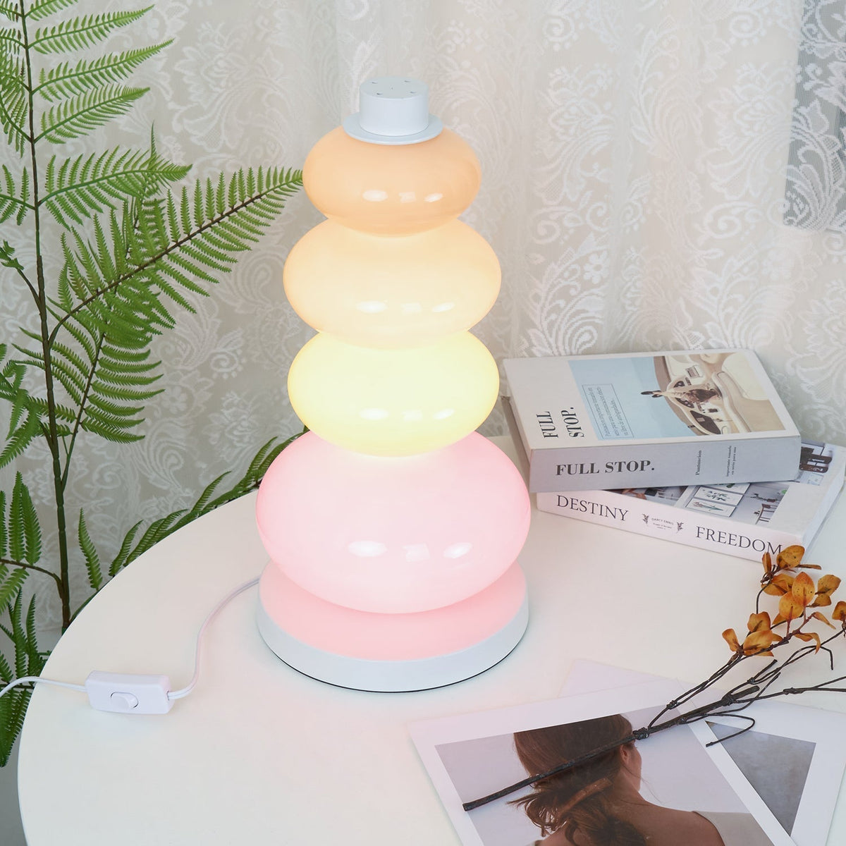 Nimbx lampada da tavolo in marmo artistico