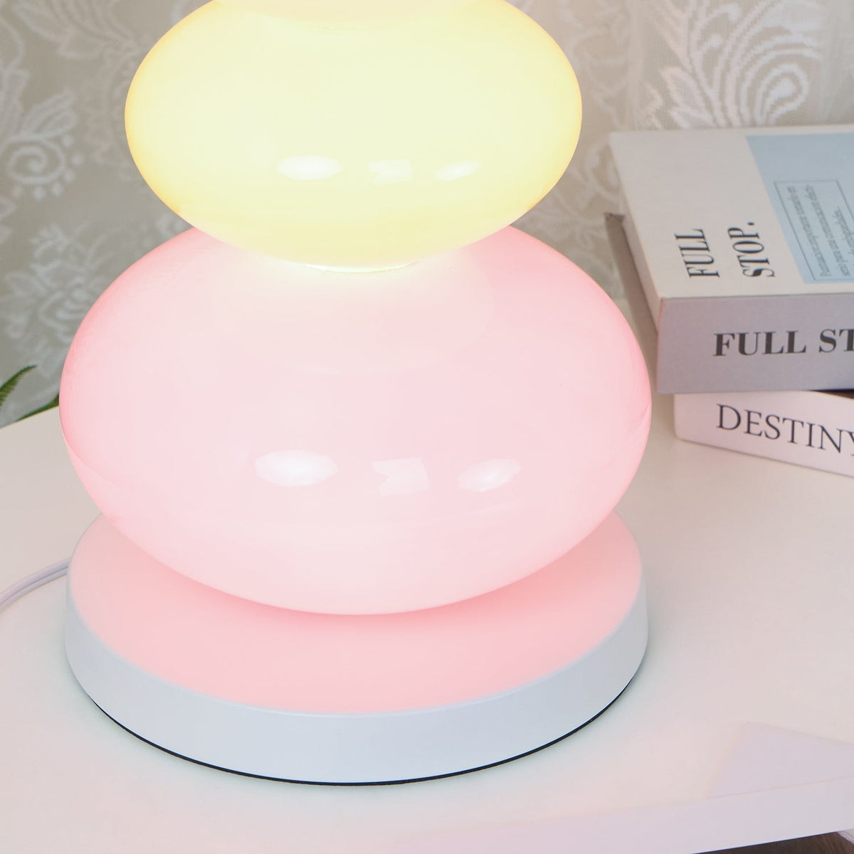 Nimbx lampada da tavolo in marmo artistico