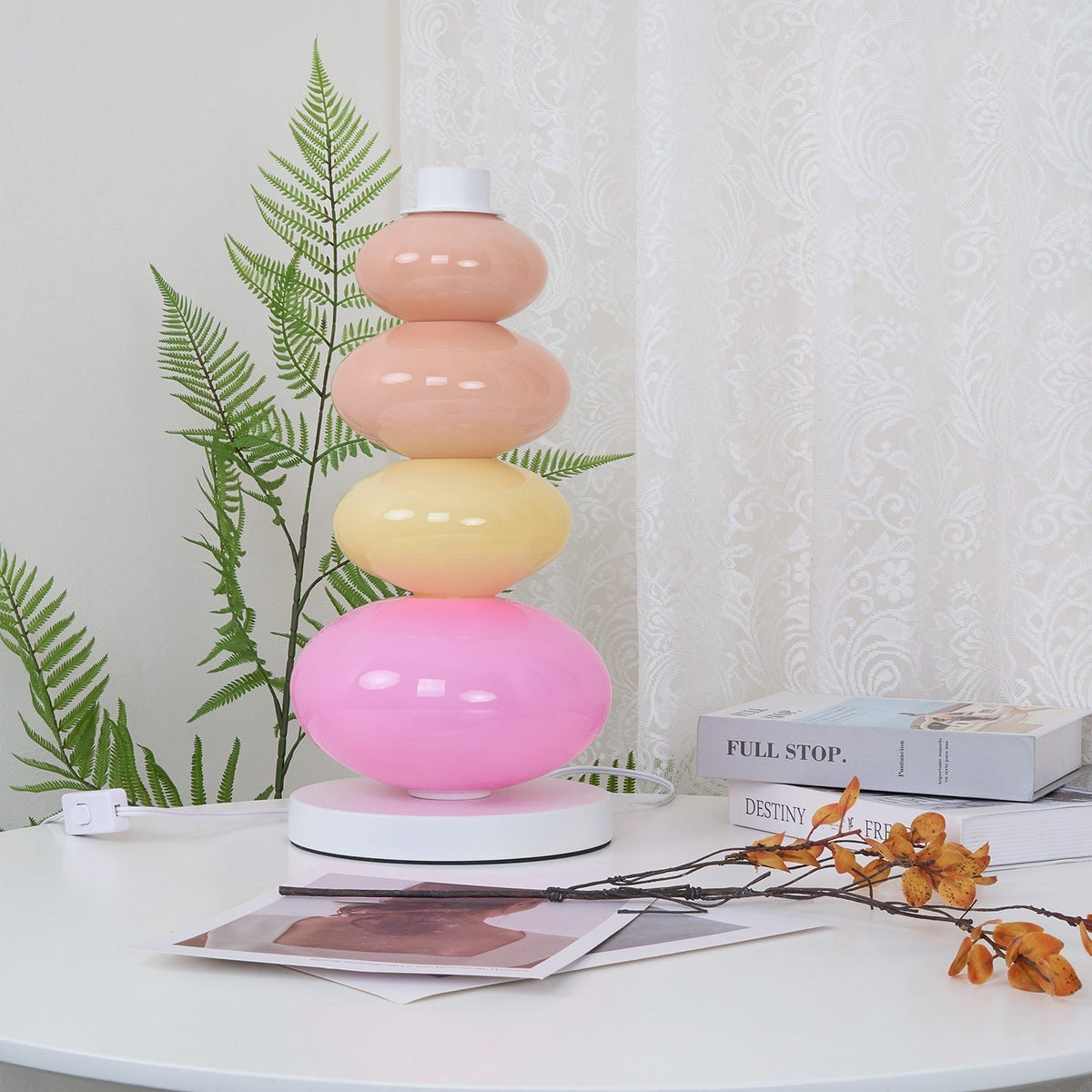 Nimbx lampada da tavolo in marmo artistico