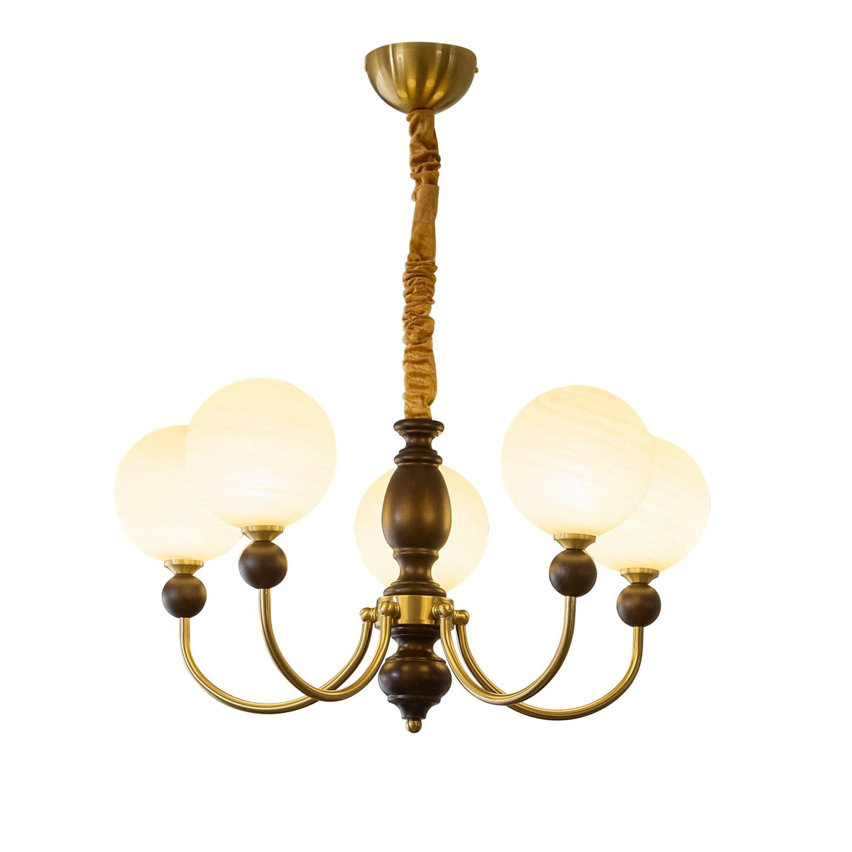 Syvineth lampadario Premium Nordic Orbital in legno