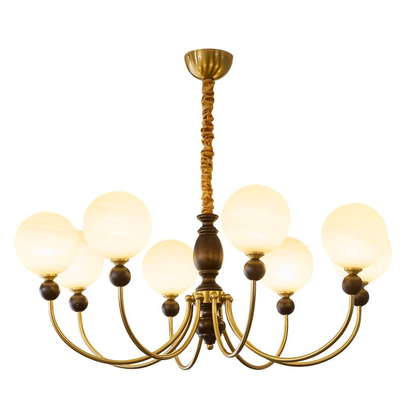 Syvineth lampadario Premium Nordic Orbital in legno