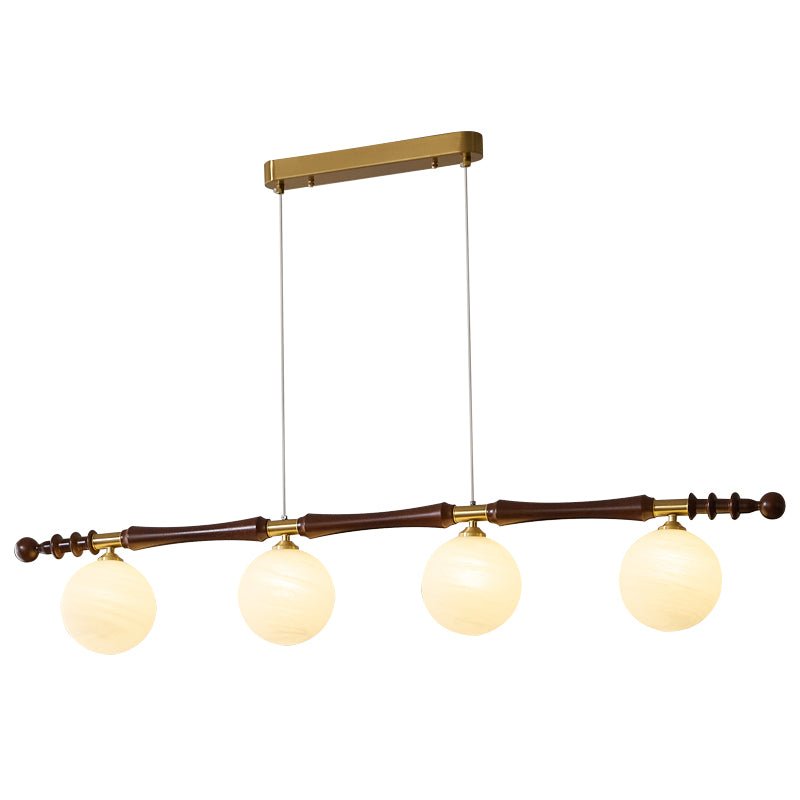Syvineth lampadario Premium Nordic Orbital in legno