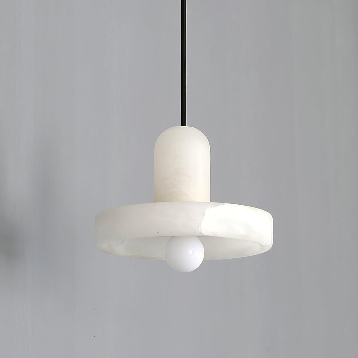Carrara lampada a sospensione in alabastro