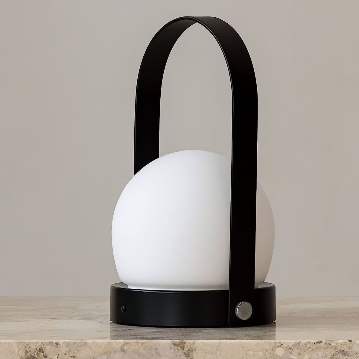 Zenon lampada da tavolo in vetro minimalista