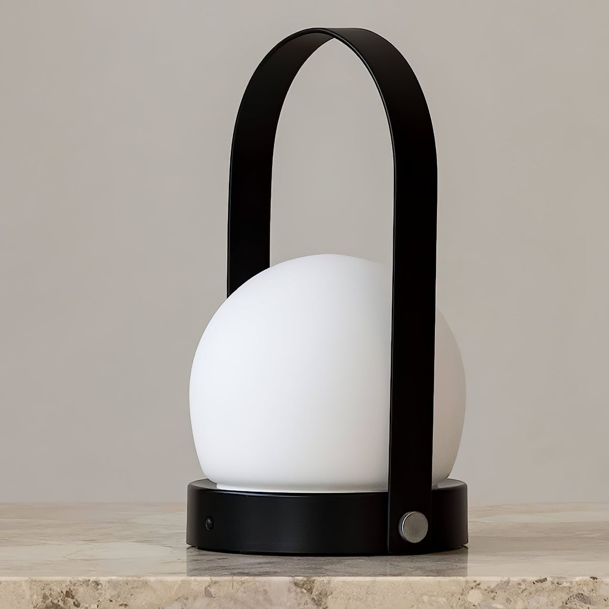Zenon lampada da tavolo in vetro minimalista