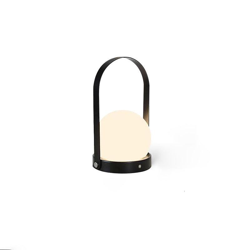 Zenon lampada da tavolo in vetro minimalista