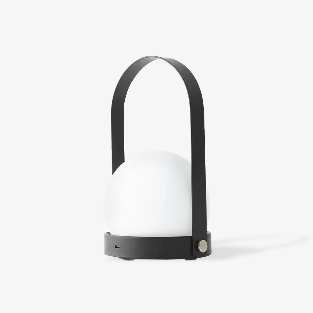 Zenon lampada da tavolo in vetro minimalista