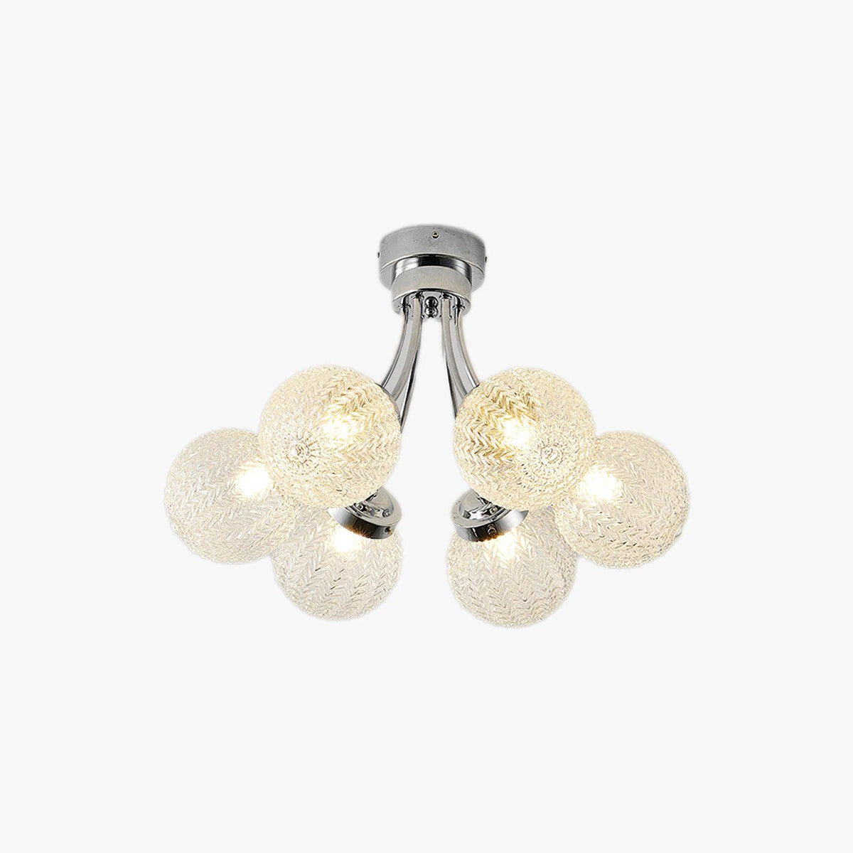 Quve lampada da soffitto in vetro
