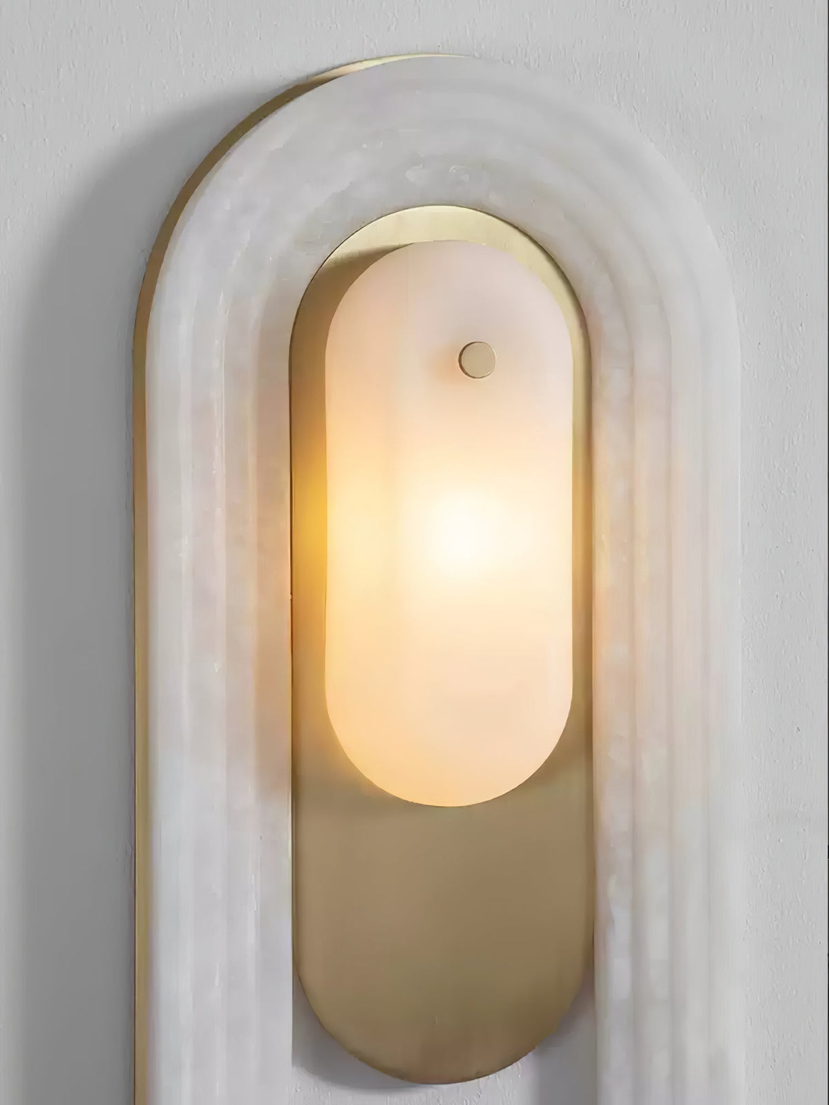 Sytalion Arch alabastro lampada da parete