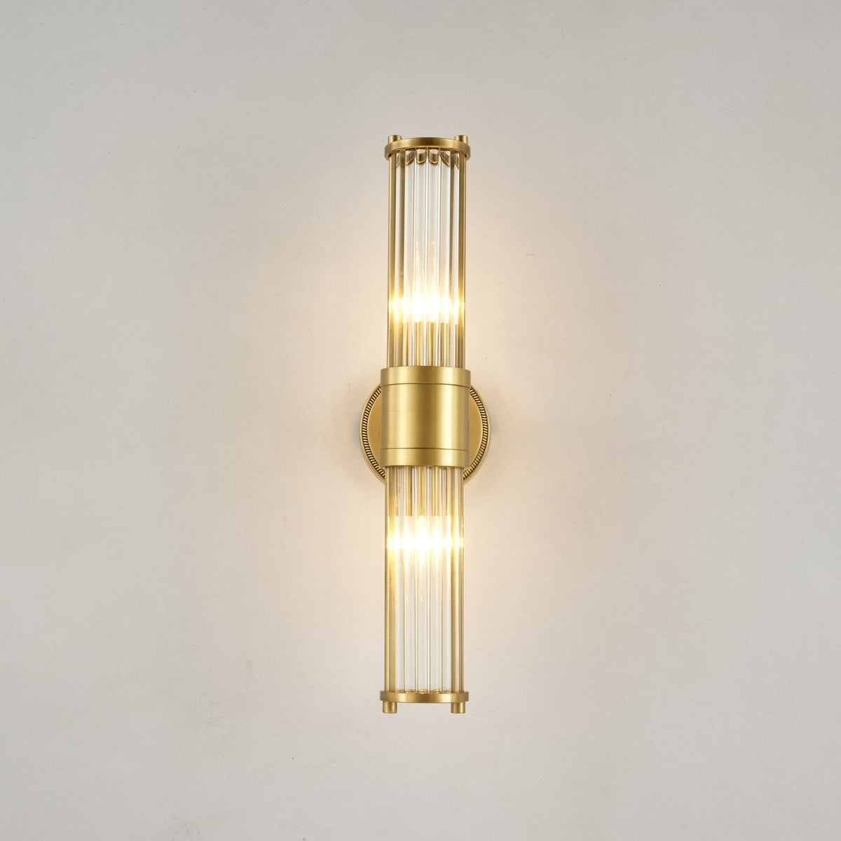 Vevenisra lampada da parete in vetro Art Nordico Cilindrica