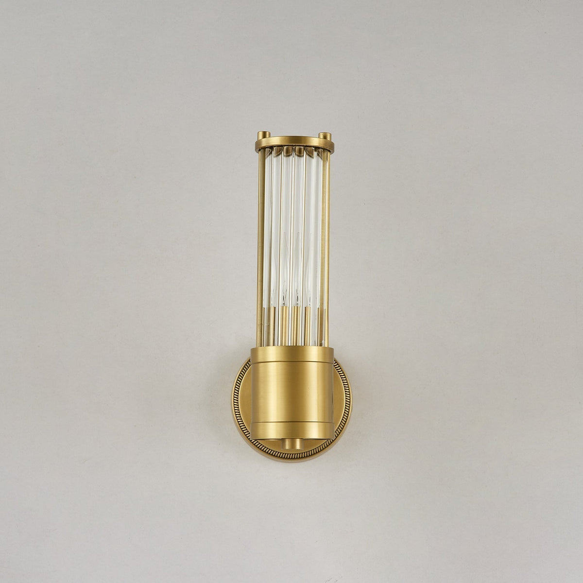 Vevenisra lampada da parete in vetro Art Nordico Cilindrica