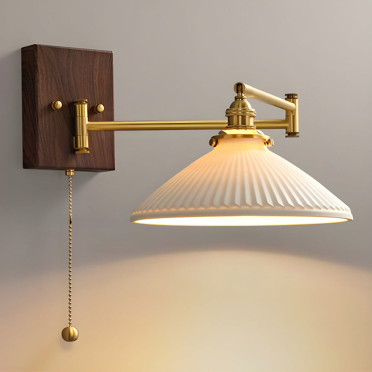 Elioaya lampada da parete Geometria Unica Ceramica metallo