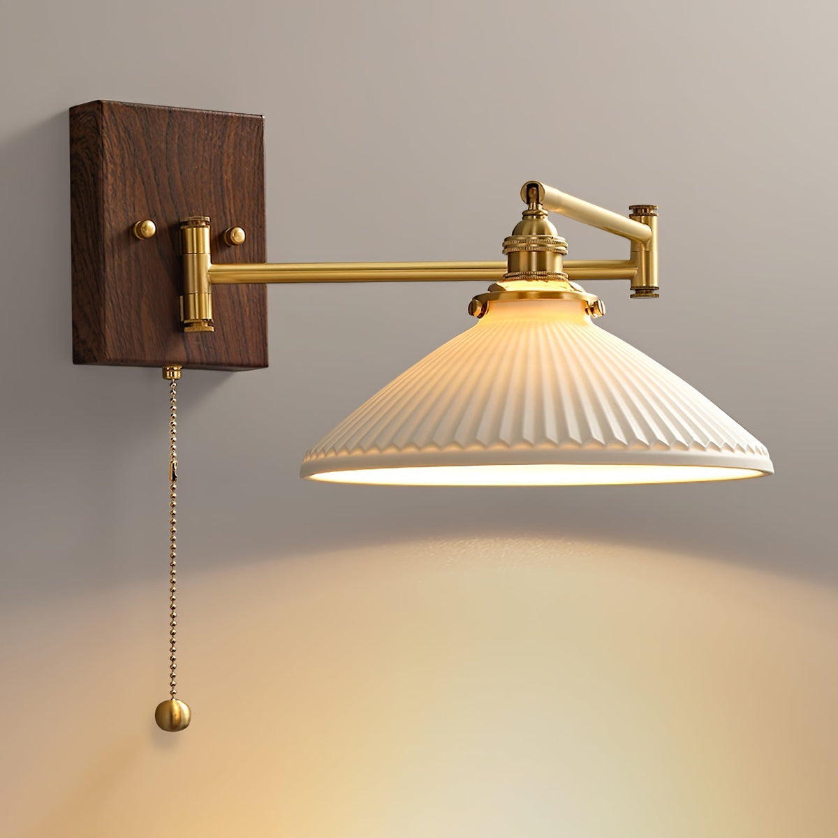Elioaya lampada da parete Geometria Unica Ceramica metallo