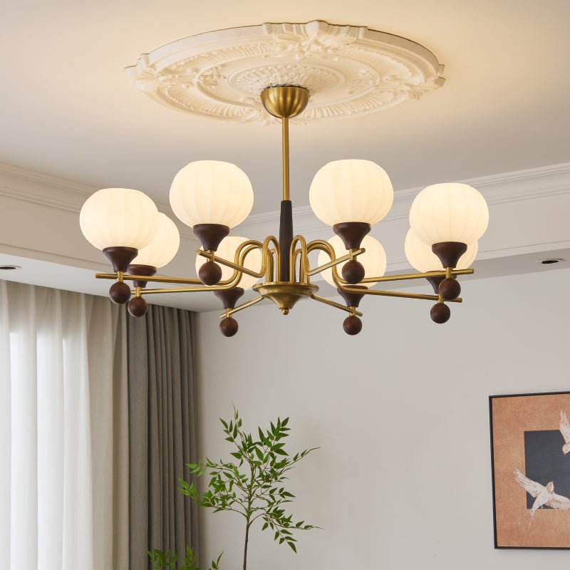 Anorionis lampadario in legno Premium Tradizionale