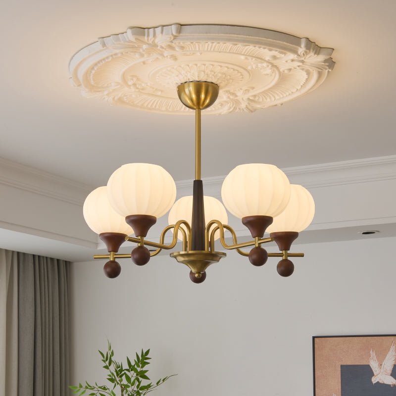 Anorionis lampadario in legno Premium Tradizionale