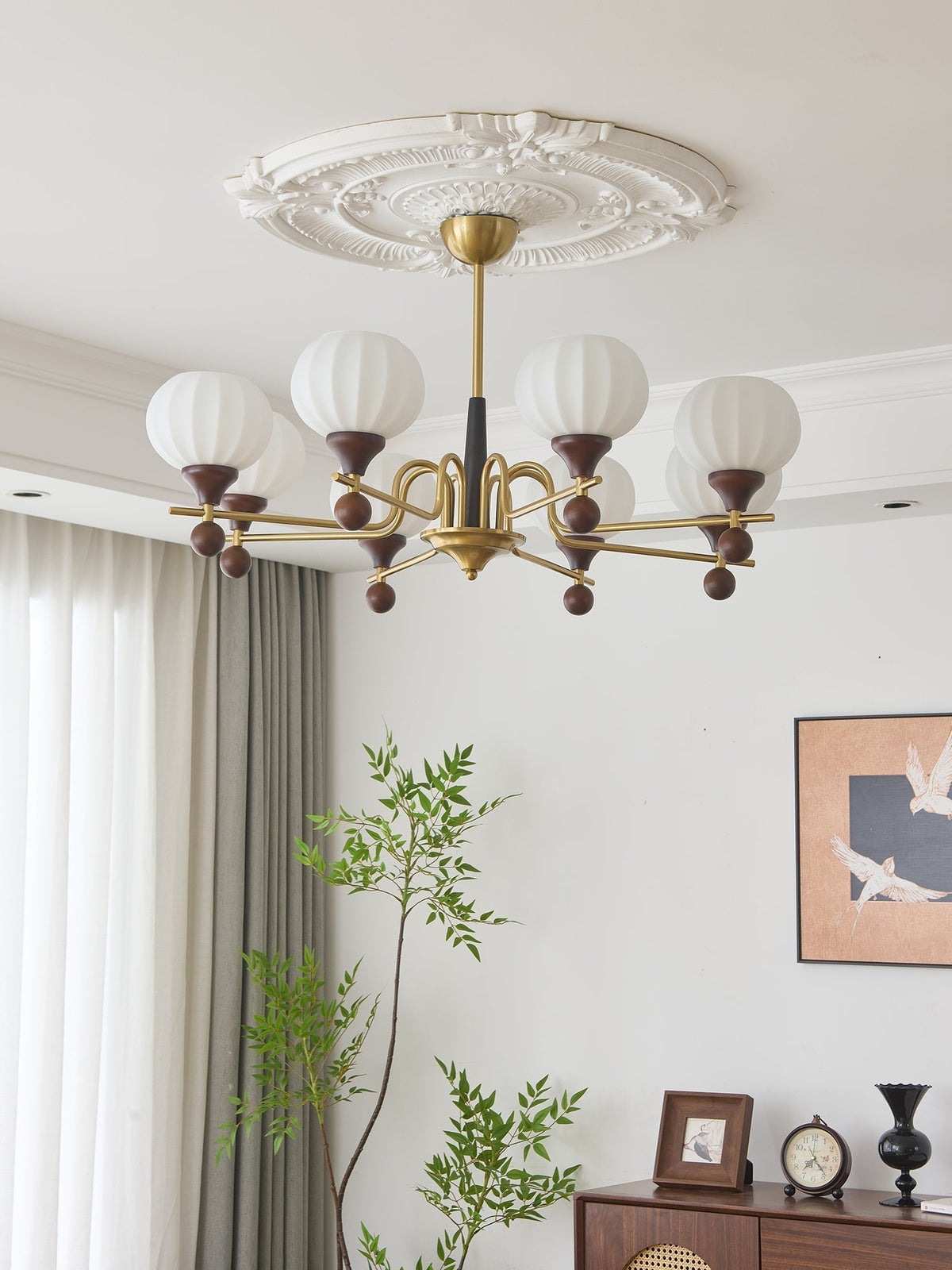 Anorionis lampadario in legno Premium Tradizionale