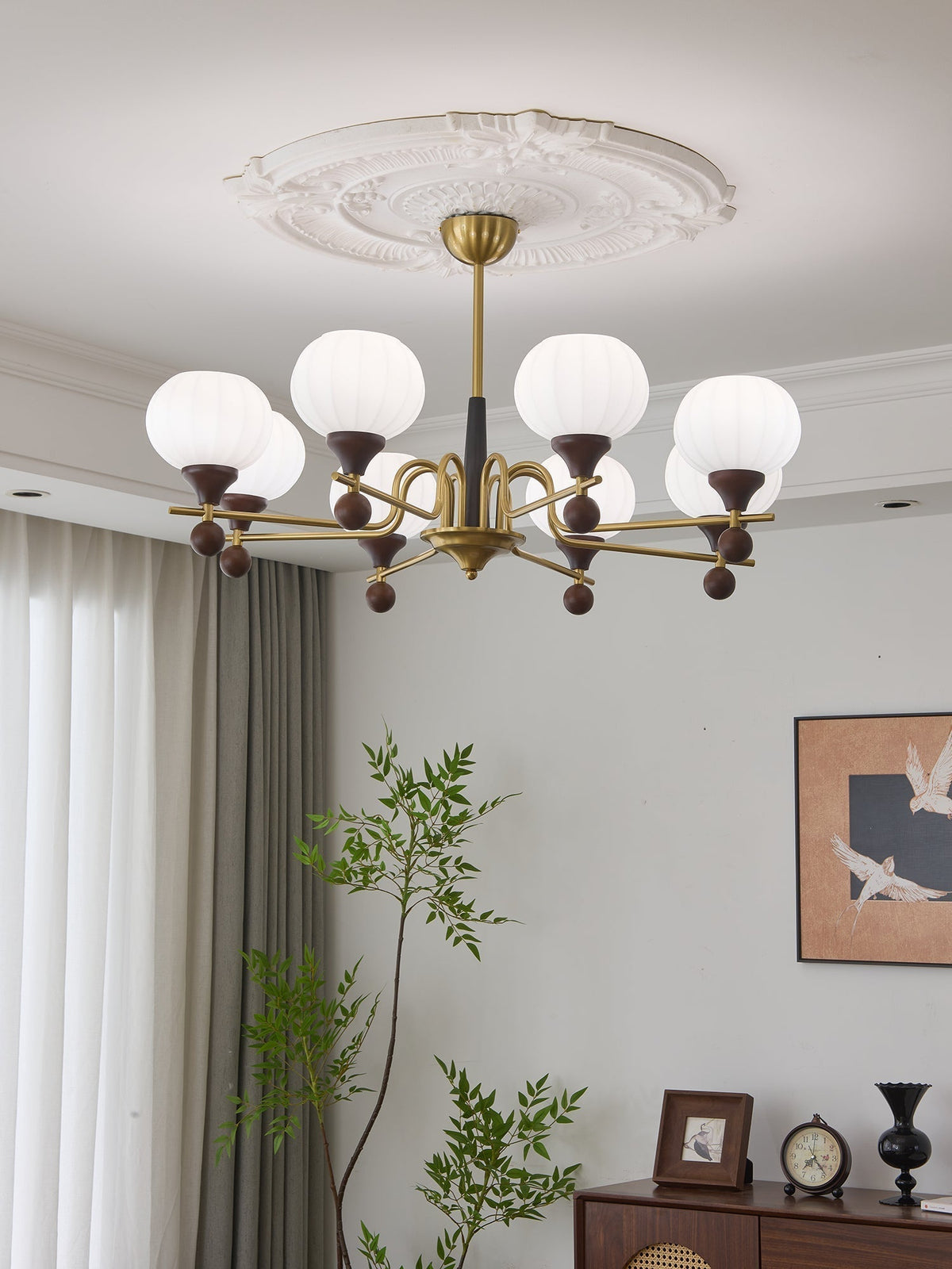 Anorionis lampadario in legno Premium Tradizionale