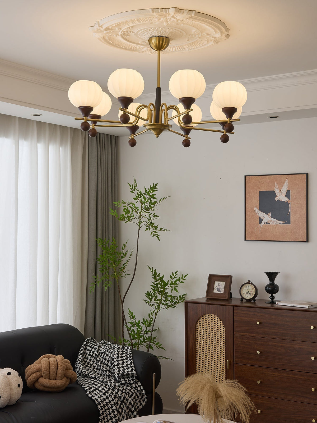 Anorionis lampadario in legno Premium Tradizionale