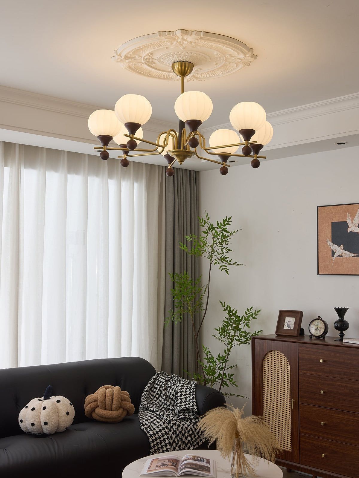 Anorionis lampadario in legno Premium Tradizionale