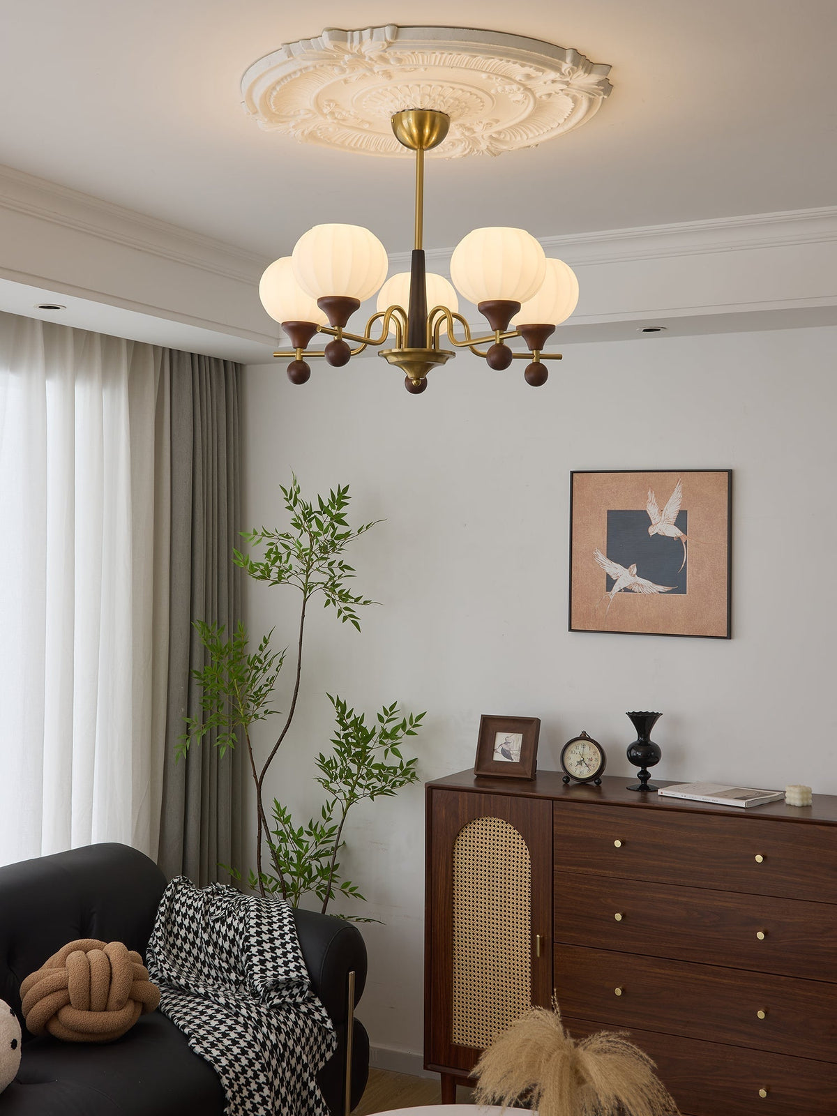 Anorionis lampadario in legno Premium Tradizionale