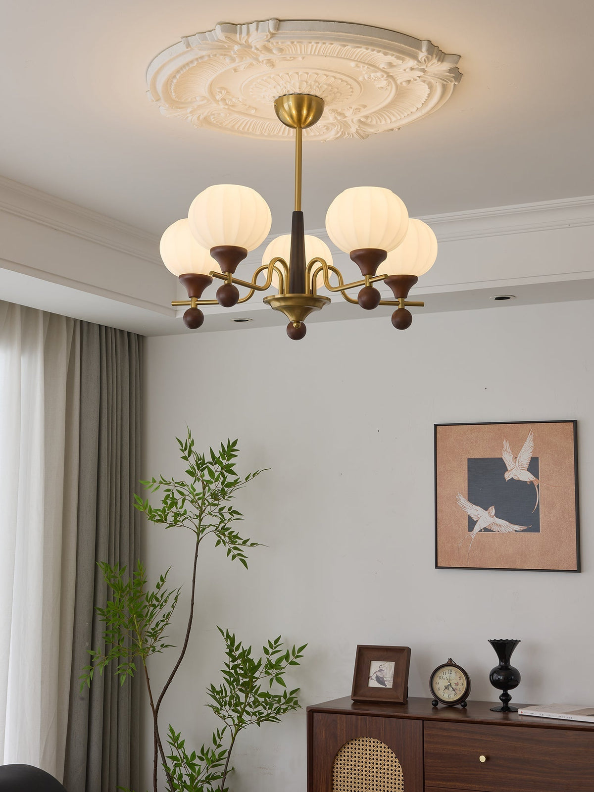 Anorionis lampadario in legno Premium Tradizionale