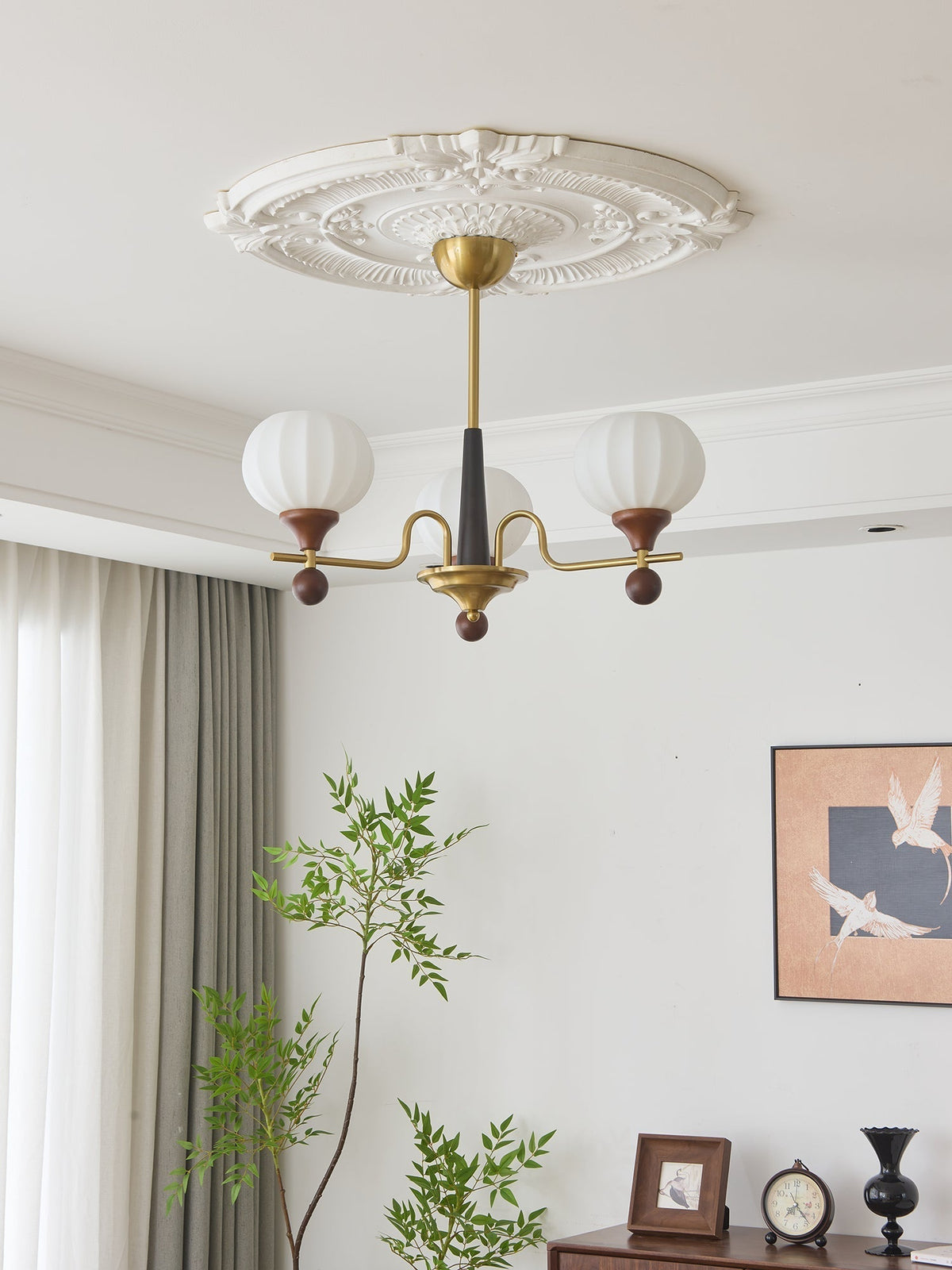Anorionis lampadario in legno Premium Tradizionale