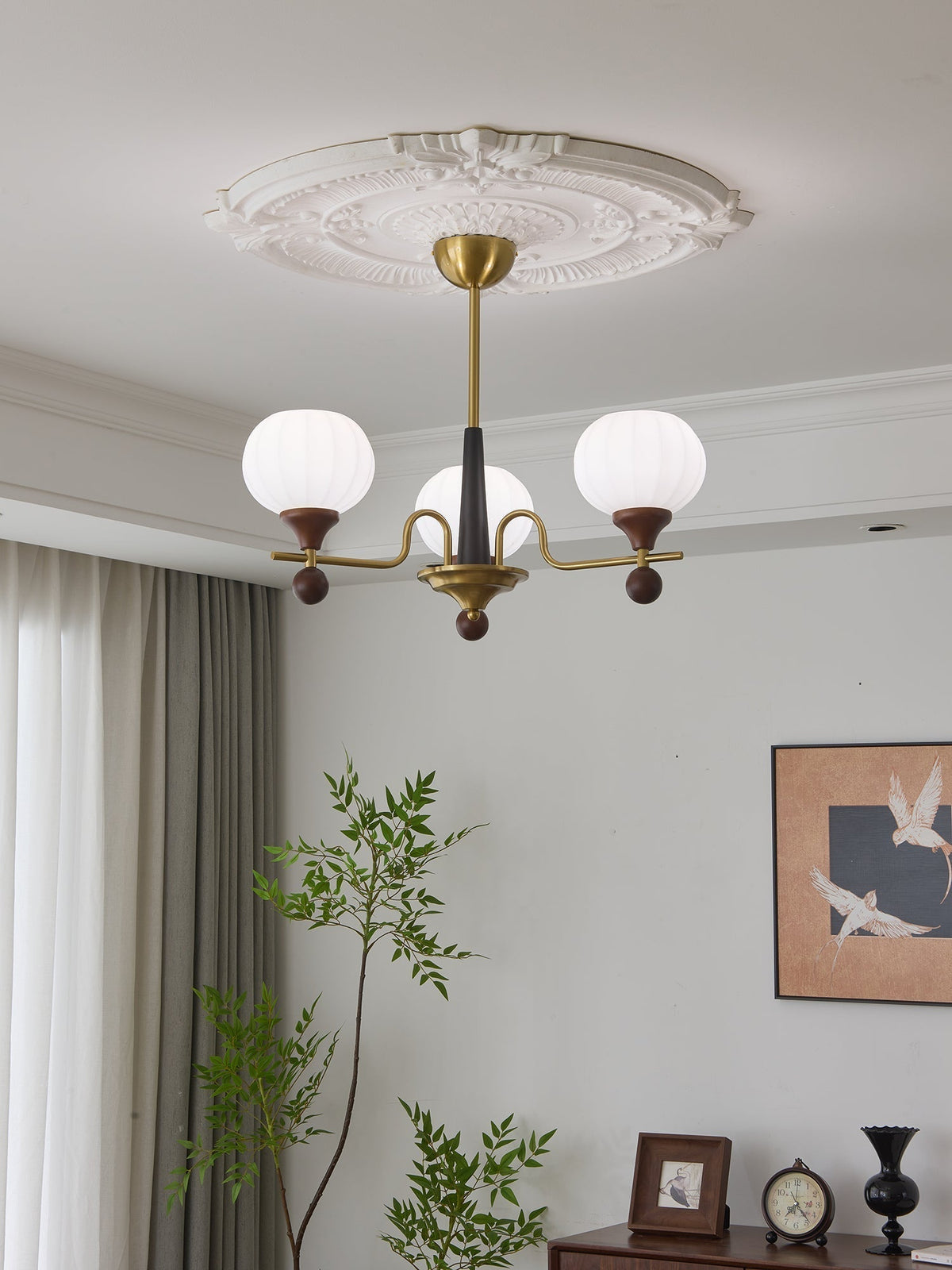 Anorionis lampadario in legno Premium Tradizionale