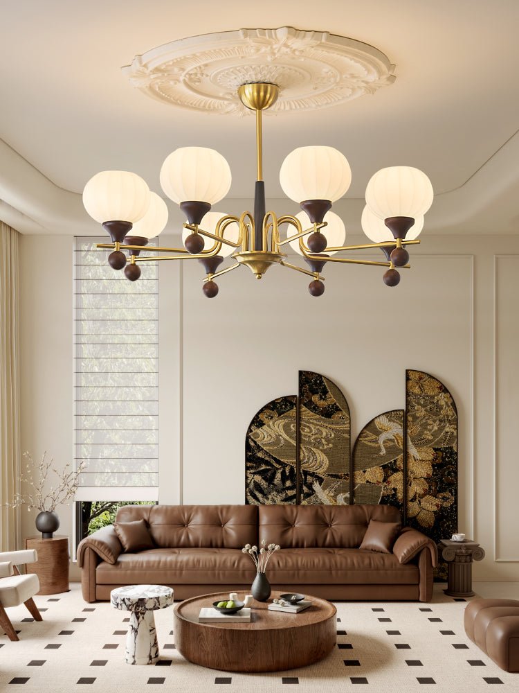 Anorionis lampadario in legno Premium Tradizionale