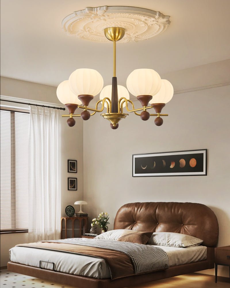 Anorionis lampadario in legno Premium Tradizionale