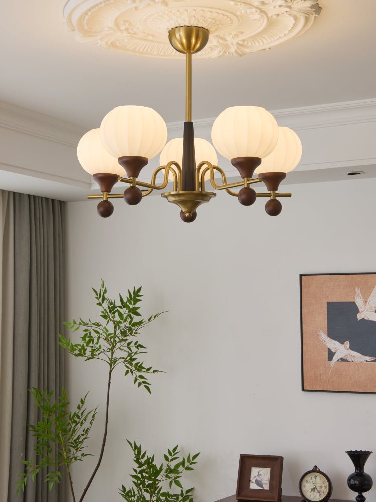 Anorionis lampadario in legno Premium Tradizionale