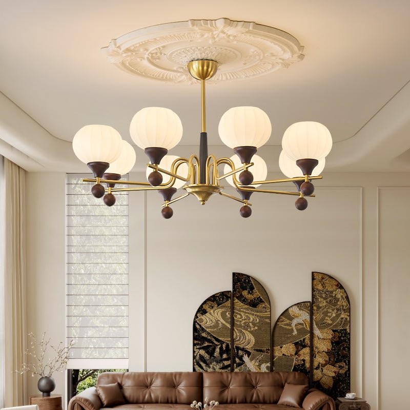 Anorionis lampadario in legno Premium Tradizionale
